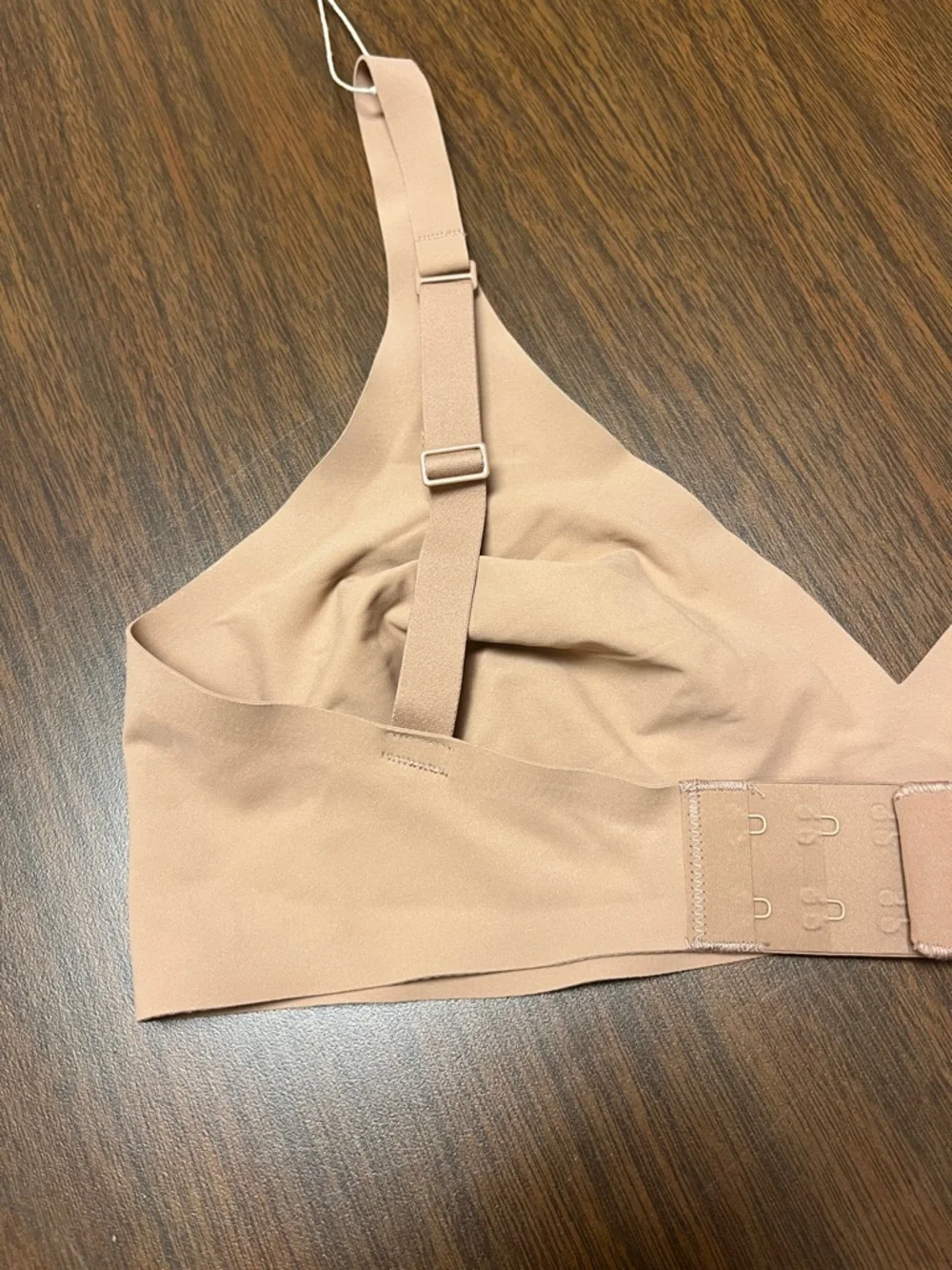 SKIMS Naked Plunge Bralette in Sienna, size large, new with tags - Picture 6 of 11